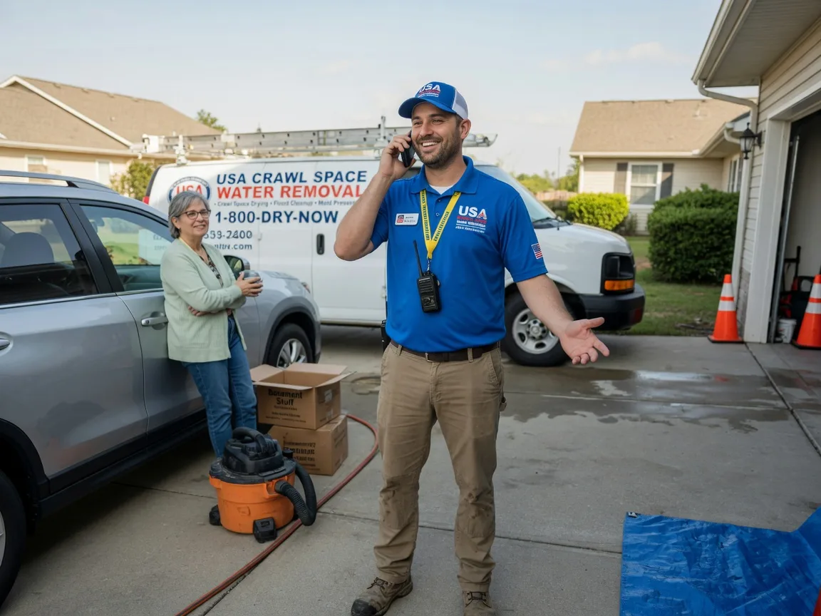 Crawl Space Water Removal Robinsonville, MS FAQs
